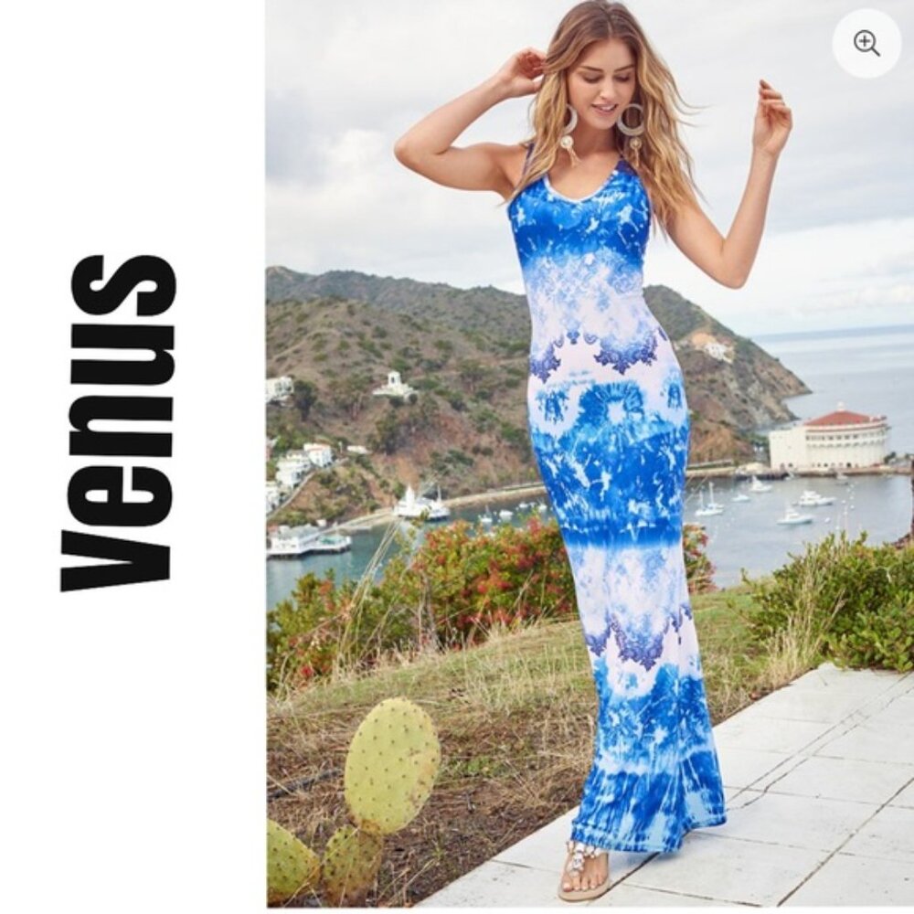 NWOT - VENUS - Go With the Flow Maxi Dress